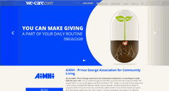 Desktop Screenshot of aimhi.we-care.com