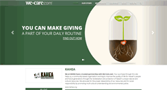 Desktop Screenshot of kahea.we-care.com