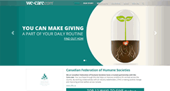 Desktop Screenshot of cfhs.we-care.com