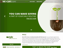 Tablet Screenshot of nylc.we-care.com