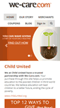 Mobile Screenshot of childunited.we-care.com