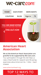 Mobile Screenshot of americanheart.we-care.com