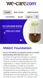 Mobile Screenshot of magic.we-care.com