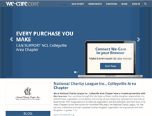 Tablet Screenshot of nclcolleyville.we-care.com