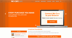 Desktop Screenshot of livvylove.we-care.com