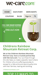 Mobile Screenshot of childrensrainbow.we-care.com